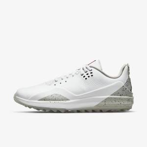 Nike ADG 3 Cement Löparskor Air Jordan Herr Vita Grå Svarta | NK726KQH