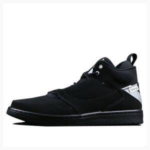 Nike Fadeaway Basketskor Air Jordan Herr Svarta | JD-984PZ