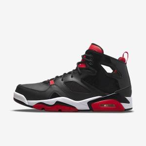 Nike Flight Club 91 Sneakers Air Jordan Herr Svarta Röda Vita | NK570DRP