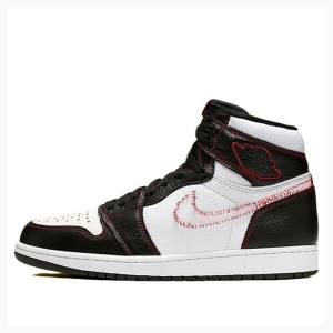 Nike High OG Defiant Couture Basketskor Air Jordan 1 Herr Svarta Gula | JD-291CL