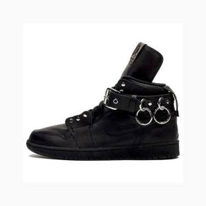 Nike High STRAP SP JORDAN LEGACY Basketskor Air Jordan 1 Herr Svarta | JD-845BT