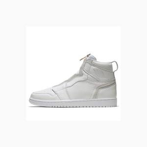 Nike High Zip Basketskor Air Jordan 1 Dam Vita | JD-402LV