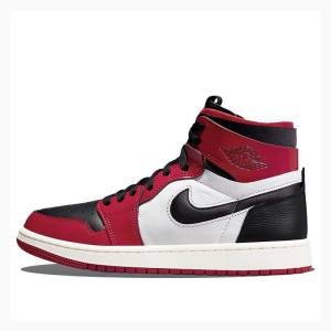 Nike High Zoom Air CMFT Lack Chicago Basketskor Air Jordan 1 Dam Röda Svarta | JD-851EV