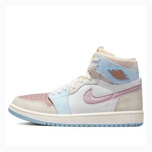 Nike High Zoom Air CMFT Oxford Basketskor Air Jordan 1 Dam Rosa | JD-638CS