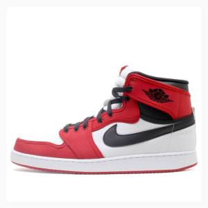 Nike KO High OG Chicago Basketskor Air Jordan 1 Herr Röda Svarta | JD-980WZ