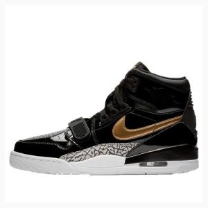 Nike Legacy 312 Basketskor Air Jordan Herr Svarta Guld | JD-324GC