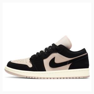 Nike Low Guava Ice Sneakers Air Jordan 1 Dam Svarta Khaki | JD-769DR