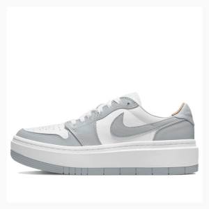 Nike Low LV8D Elevated Sneakers Air Jordan 1 Dam Grå Vita | JD-239OX