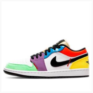 Nike Low Lightbulb Sneakers Air Jordan 1 Dam Olika Färger | JD-560HL