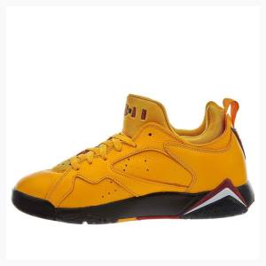 Nike Low NRG Taxi Sneakers Air Jordan 7 Herr Gula | JD-018YQ