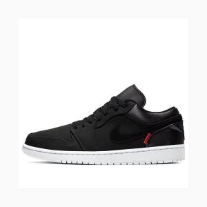 Nike Low PSG JORDAN LEGACY Sneakers Air Jordan 1 Herr Svarta | JD-906MU