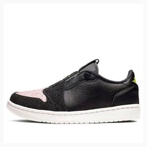 Nike Low Slip 'Silt Red' Sneakers Air Jordan 1 Dam Svarta Rosa | JD-369RU