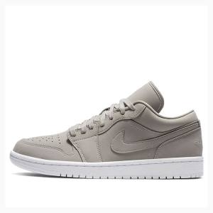 Nike Low Sneakers Air Jordan 1 Dam Grå | JD-614WA