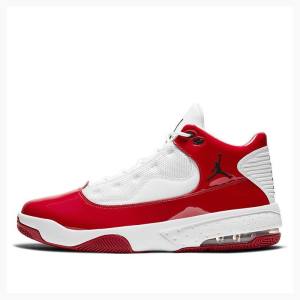 Nike Max Aura 2 Basketskor Air Jordan Herr Vita Röda | JD-301YM