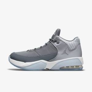 Nike Max Aura 3 Basketskor Air Jordan Herr Grå Vita Grå | NK549DBM