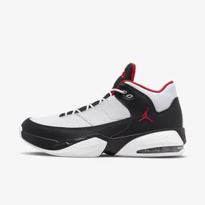 Nike Max Aura 3 Basketskor Air Jordan Herr Vita Svarta Röda | NK869YHP