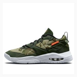 Nike NFH Camo Löparskor Air Jordan Herr Olivgröna | JD-675NM