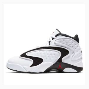 Nike OG Basketskor Air Jordan Dam Vita Svarta | JD-758FG