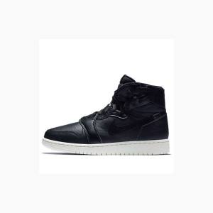 Nike Rebel XX Basketskor Air Jordan 1 Dam Svarta | JD-198PI