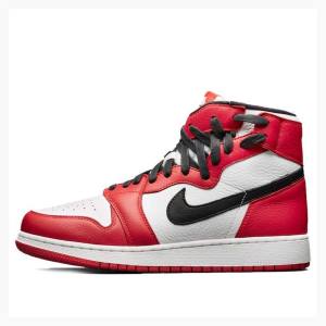 Nike Rebel XX OG Chicago Basketskor Air Jordan 1 Dam Vita Röda Svarta | JD-485DJ