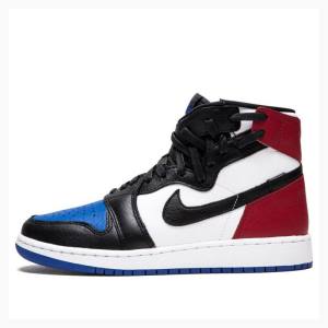 Nike Rebel XX OG Top 3 Basketskor Air Jordan 1 Dam Svarta Röda Blå | JD-241TE