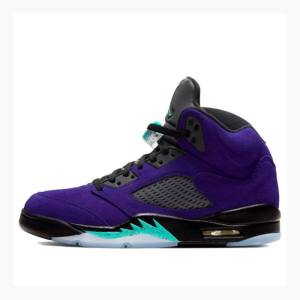 Nike Retro Alternate Grape Basketskor Air Jordan 5 Herr Lila Svarta | JD-821QC