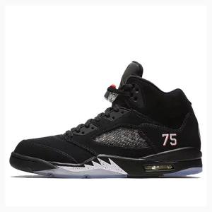 Nike Retro BCFC PSG Paris Saint-Germain Basketskor Air Jordan 5 Herr Svarta | JD-984IW