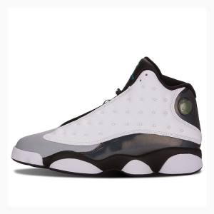 Nike Retro Barons Hologram Basketskor Air Jordan 13 Herr Vita Svarta | JD-207VD