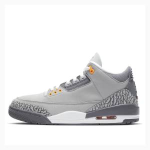 Nike Retro Cool 2021 Basketskor Air Jordan 3 Herr Grå | JD-932QL