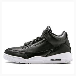 Nike Retro Cyber Monday Basketskor Air Jordan 3 Herr Vita Svarta | JD-923PA