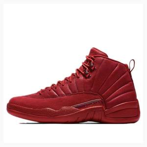 Nike Retro Gym Basketskor Air Jordan 12 Herr Röda | JD-058FD