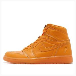 Nike Retro HI OG G8RD Gatorade Basketskor Air Jordan 1 Herr Orange | JD-145UF