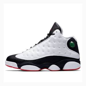 Nike Retro He Got Game 2018 Basketskor Air Jordan 13 Herr Vita Svarta | JD-802SL