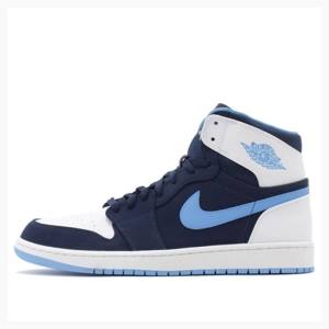 Nike Retro High CP3 Basketskor Air Jordan 1 Herr Marinblå Blå | JD-963JW