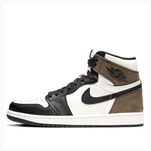 Nike Retro High OG Basketskor Air Jordan 1 Herr Svarta Vita Bruna | JD-968VL