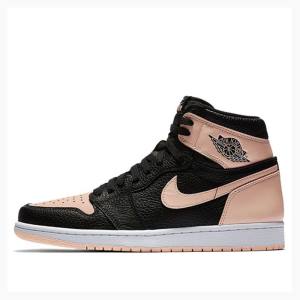 Nike Retro High OG Crimson Tint Basketskor Air Jordan 1 Herr Svarta Rosa | JD-475NX