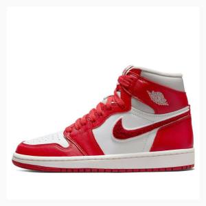 Nike Retro High OG Newstalgia Chenille Basketskor Air Jordan 1 Dam Röda | JD-892LQ