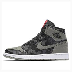 Nike Retro High PRM Shadow Camo Basketskor Air Jordan 1 Herr Olika Färger | JD-104SU