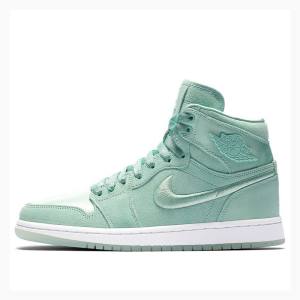 Nike Retro High SOH Mint Foam Basketskor Air Jordan 1 Dam Gröna | JD-052WL