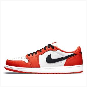 Nike Retro Low OG Starfish Sneakers Air Jordan 1 Herr Röda | JD-791LN