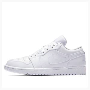 Nike Retro Low Sneakers Air Jordan 1 Herr Vita | JD-457GP