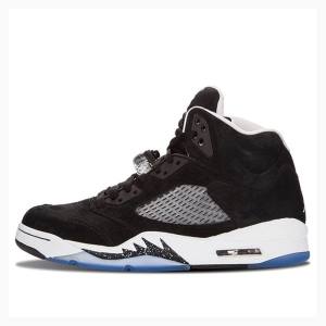 Nike Retro Oreo Basketskor Air Jordan 5 Herr Svarta | JD-390LX