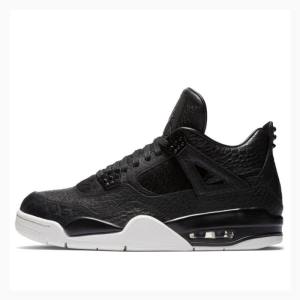 Nike Retro Premium Pinnacle Basketskor Air Jordan 4 Herr Svarta | JD-719XV