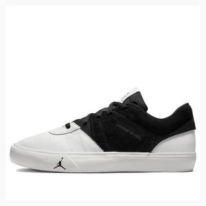 Nike Series ES Sneakers Air Jordan Herr Vita Svarta | JD-746JG