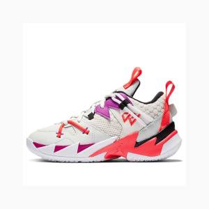 Nike Why Not Zer03 SE 3 BP Basketskor Air Jordan Dam Svarta Röda Lila | JD-032SR