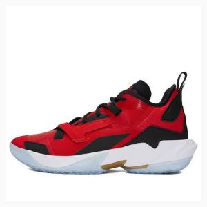 Nike Why Not Zer0.4 PF Basketskor Air Jordan Herr Röda Svarta | JD-315JC