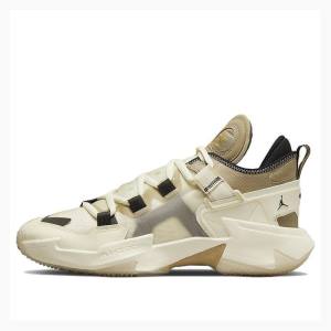 Nike Why Not Zer0.5 Coconut Milk Basketskor Air Jordan Herr Bruna | JD-079OU