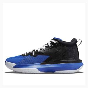 Nike Zion 1 PF Basketskor Air Jordan Herr Svarta Blå | JD-410EF