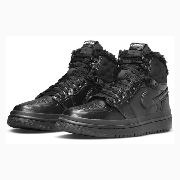 Nike Acclimate Triple Basketskor Air Jordan 1 Dam Svarta | JD-405BP