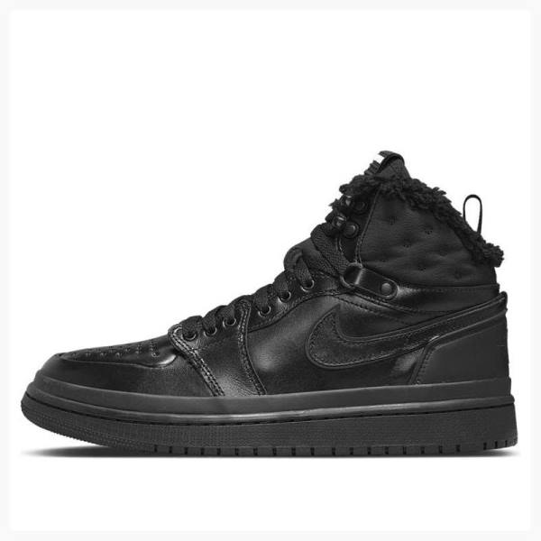 Nike Acclimate Triple Basketskor Air Jordan 1 Dam Svarta | JD-405BP